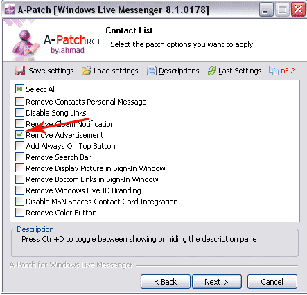 disable windows live messenger