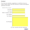 wordpress contact form screenshot
