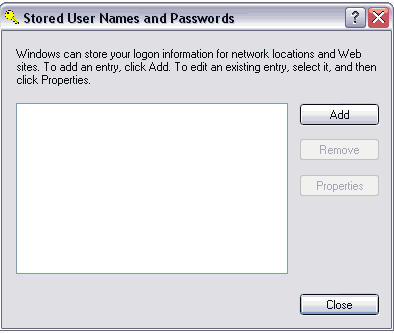 Remove .Net passport account from Windows