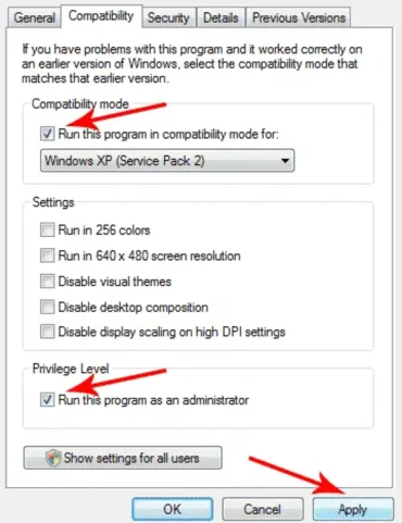 always run as admin compatible
