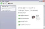 set a guest password to password protect shared folder