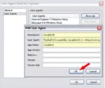 user agent - view website as googlebot