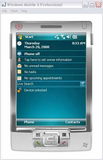 Windows Mobile Browser Emulation