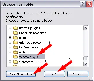 Create a folder to house your work