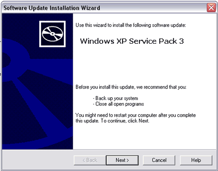 windows xp service pack 3 64 bit