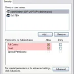 admin permissions for device central