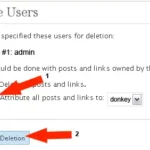 delete old users and move posts