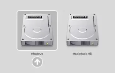 efi boot camp boot menu