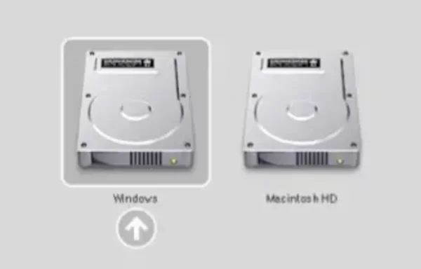 EFI Boot Camp Boot Menu