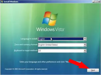 Select language and preferences