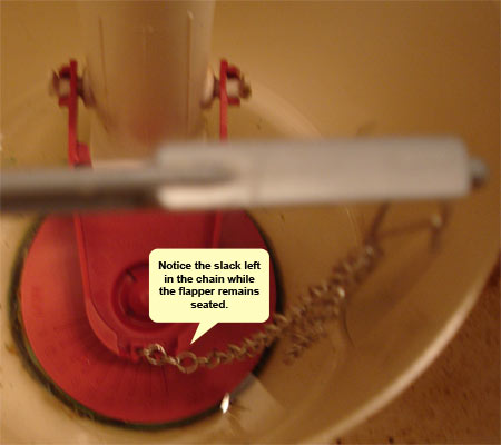 Replacing a Toilet Flapper
