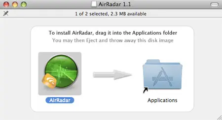 Drag and drop the Mac app onto the applications folder