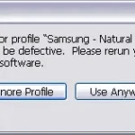 bad photoshop profile