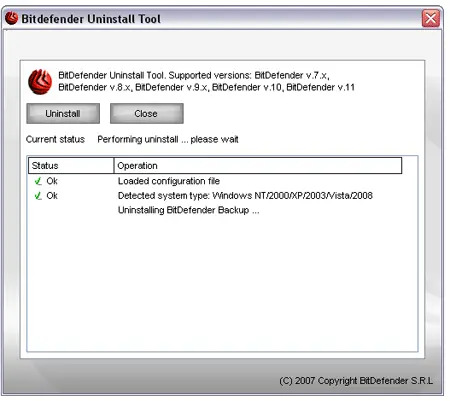 BitDefender Uninstaller Tool bitdefender uninstaller