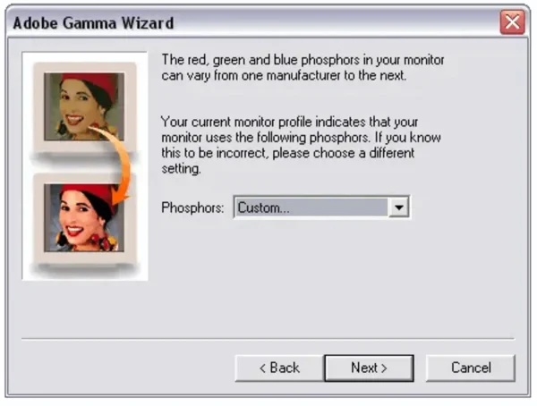 Phosphors Adjustment
