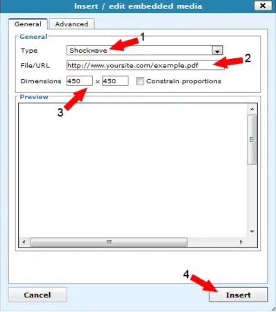 embedding a pdf file into wordpress