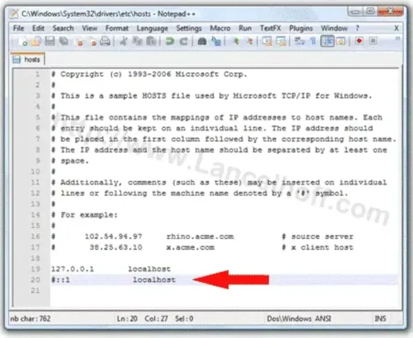 accessing localhost file on Windows editing the hosts file to allow localhost access in windows