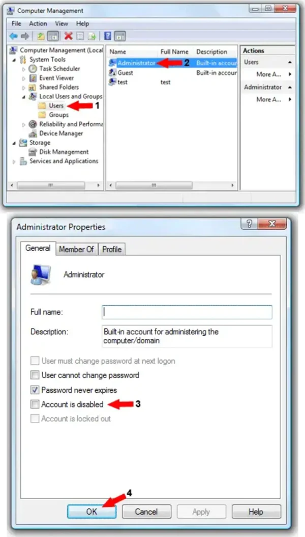 Computer Management Administrator Computer Management Administrator