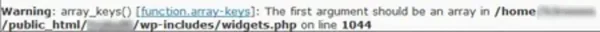 warning-array_keys