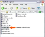 delete outbox dbx