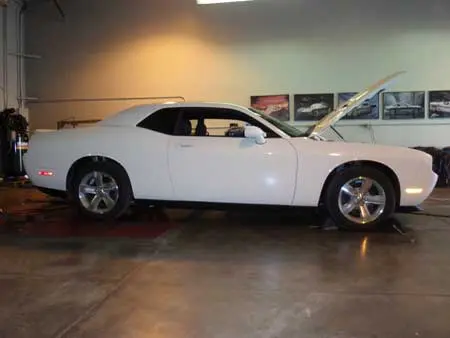 2009 Challenger R/T on the Dyno