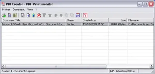 PDF Creator PDF Creator