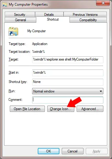 Change Shortcut Icon