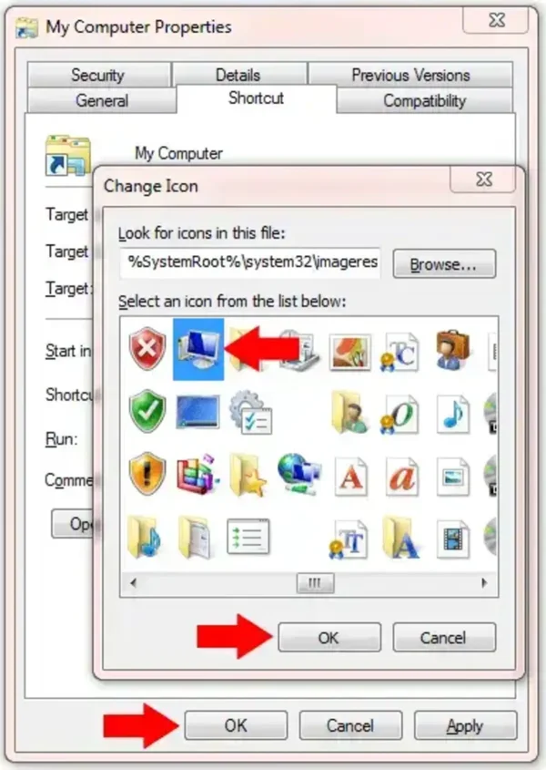 Select Icon to use Select Icon to use