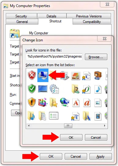 select icon to use
