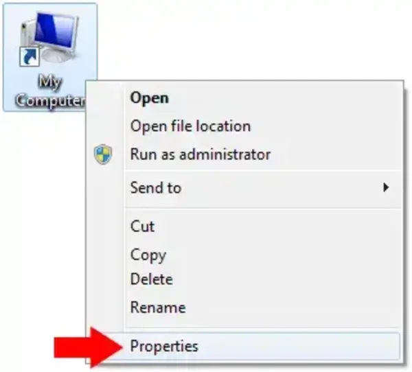 Shortcut Properties Shortcut Properties