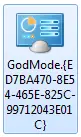 Windows God Mode Control Panel Folder Icon