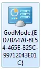 Windows Master Control Panel Folder Icon