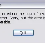 Photoshop   Unable to continue
