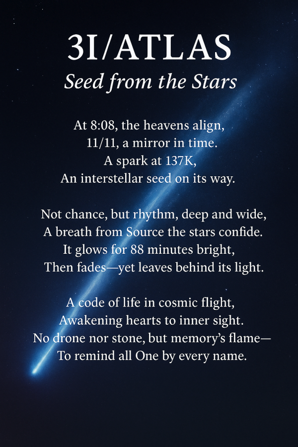3I Atlas Seed From The Stars
