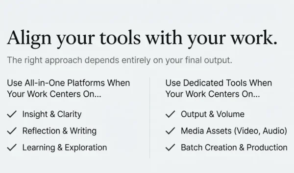 Align AI tools with your work Alignment with AI tools