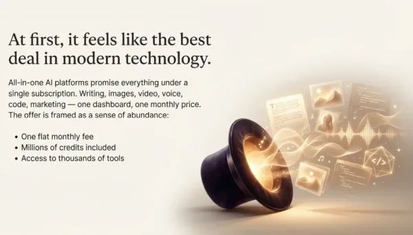 Bought into the All in One AI Subscription Hype All in One AI Subscription Hype