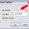 BOOTICE File System Fat32