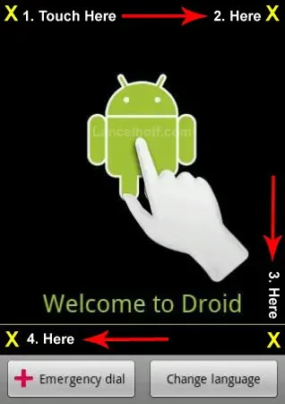 Bypass Activation Screen on Droid X