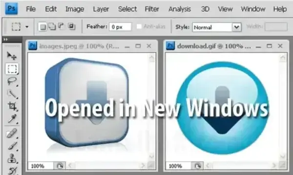 CS4 Open Images In a New Window CS4 Open Images In a New Window