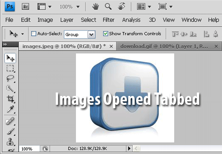 CS4 Open Images Tabbed