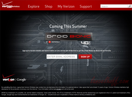 Droid Bionic Release Date - Verizon