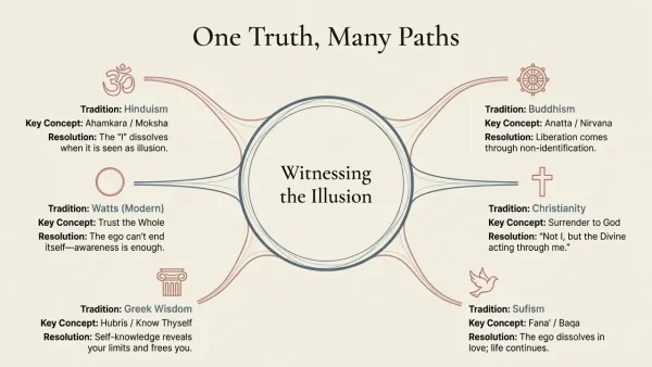 The Ego Paradox - One Truth - many paths across traditions The Ego Paradox - One Truth Many Paths