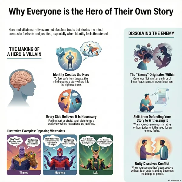 Everyone is the hero of their own story