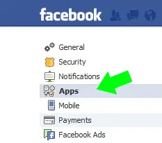 Remove Facebook Apps