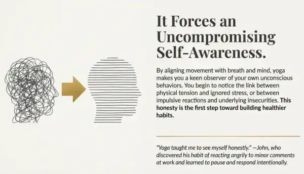 Yoga Practices Help Force Self Awareness