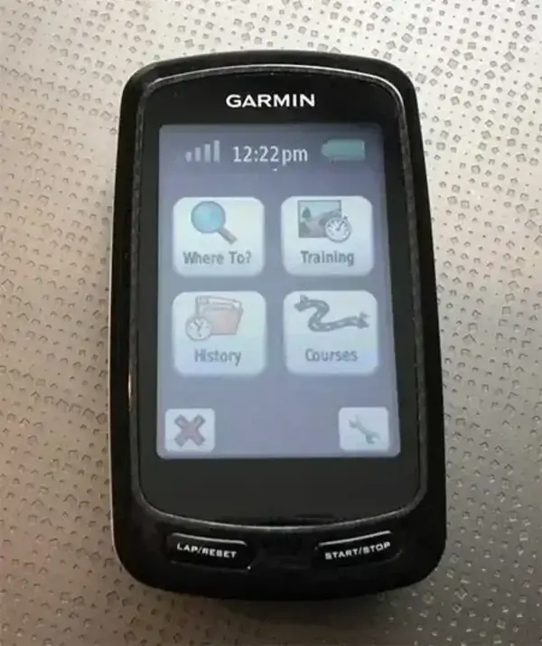Garmin Edge 800 GPS cycling computer