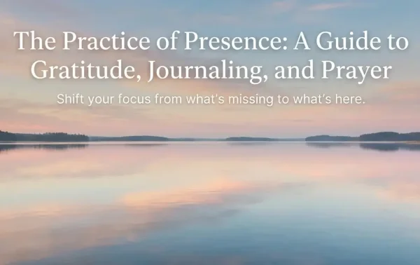 Gratitude Practice - Presence Gratitude Practice of Presence