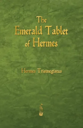 Get the Book Hermes Trismegistus Emerald Tablet Hermes Trismegistus Emerald Tablet