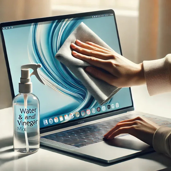 How to clean a laptop screen