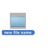 Mac OS Rename File Folder